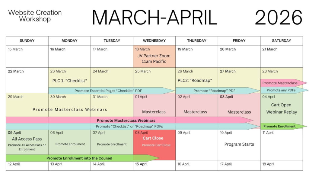 spring 2026 launch calendar