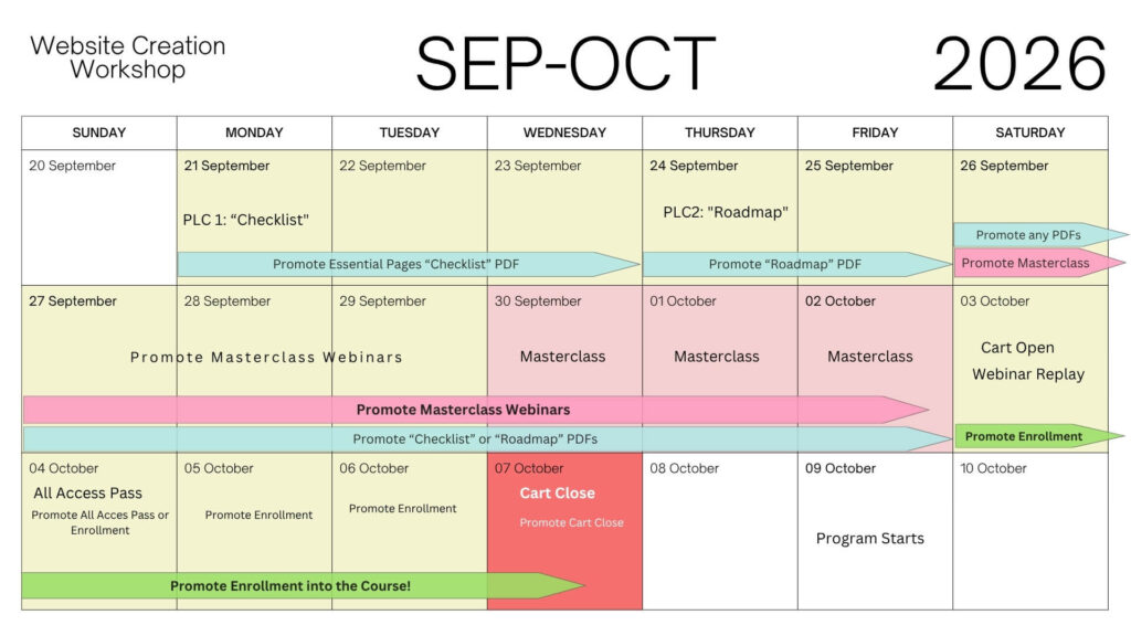fall 2026 calendar