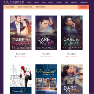author website